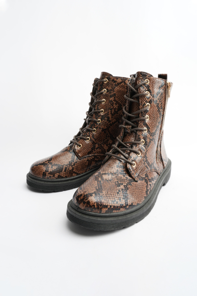 BOTTINES PRINT SNAKE