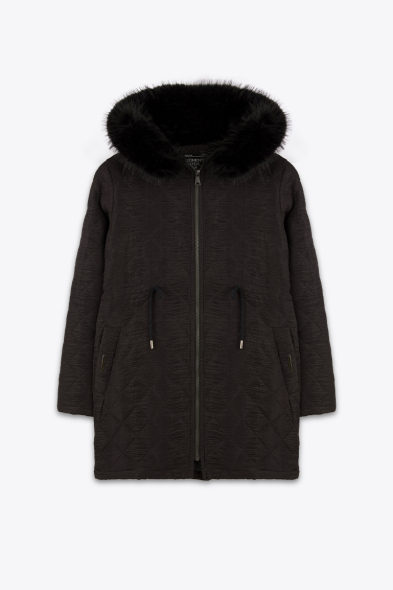 MANTEAU À CAPUCHE