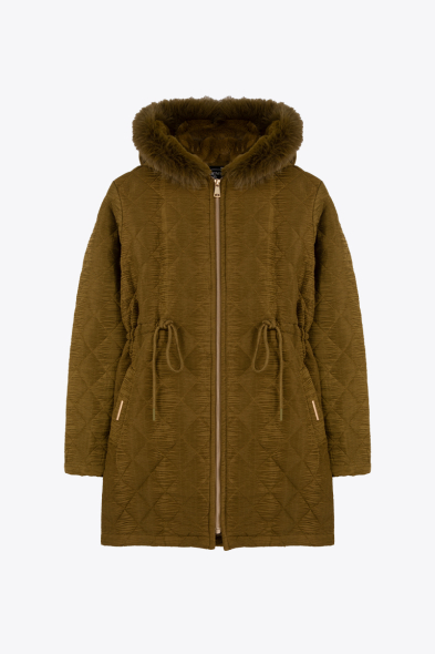 MANTEAU À CAPUCHE