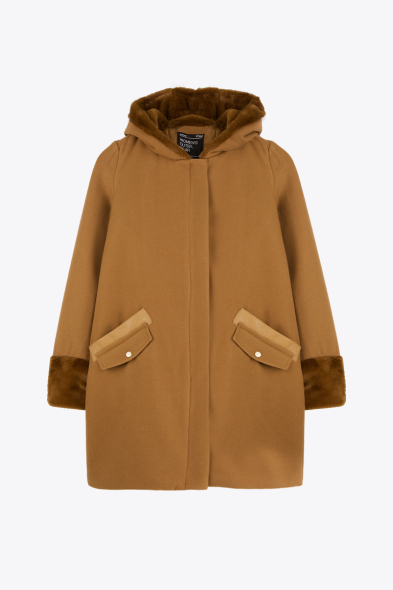 MANTEAU À CAPUCHE