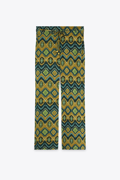 PANTALON PALAZZO IMPRIMÉ