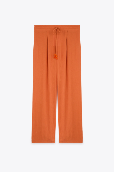 PANTALON 7/8 À PINCES