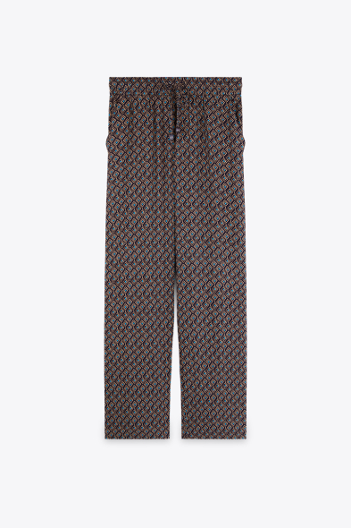 PANTALON LARGE IMPRIMÉ