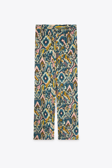 PANTALON LARGE IMPRIMÉ