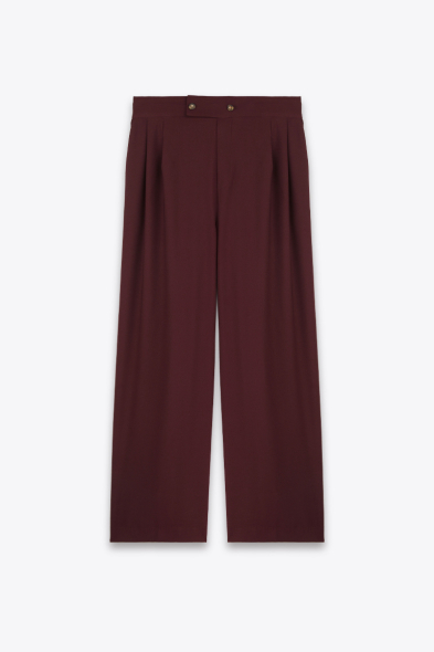 PANTALON À PLIS