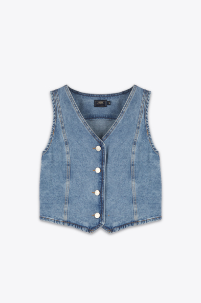 GILLET EN JEAN