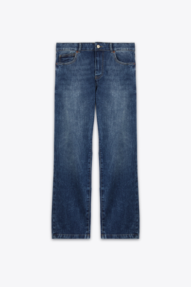 PANTALON DROIT EN DENIM 