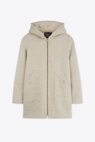 MANTEAU À CAPUCHE