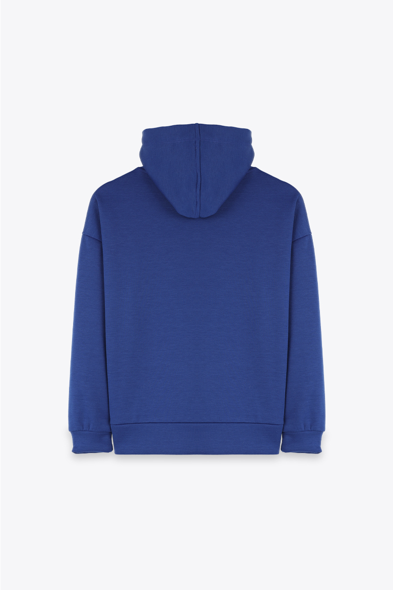 REGULAR - Sweat à capuche - electric blue